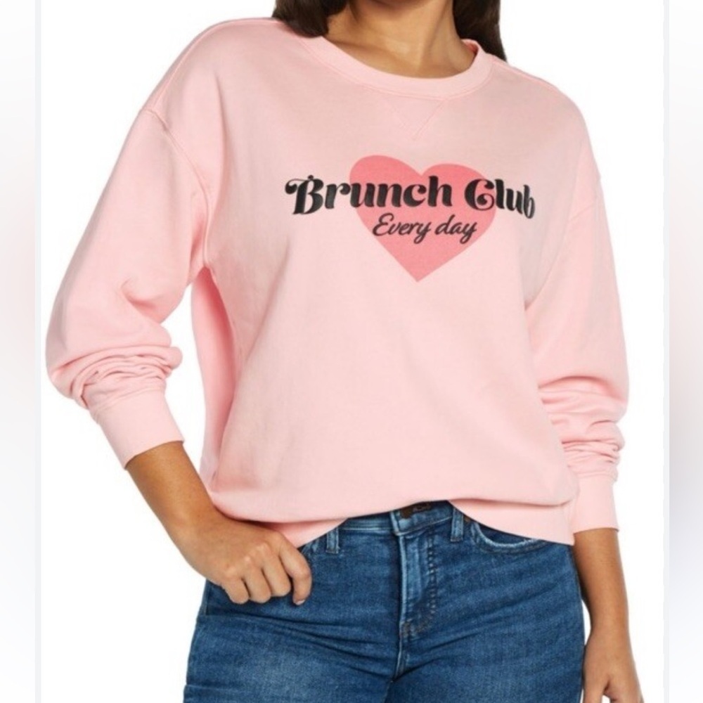 Wildfox Graphic Crewneck Sweater